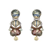 Earrings Ayala Bar Woman Neptune's Garden in Metal Alloy Cristallo R2408
